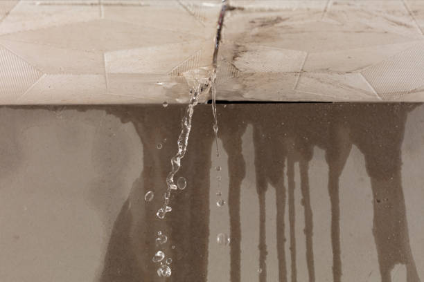 Professional Commercial Water Damage Restoration technician working in Lakeville, OH